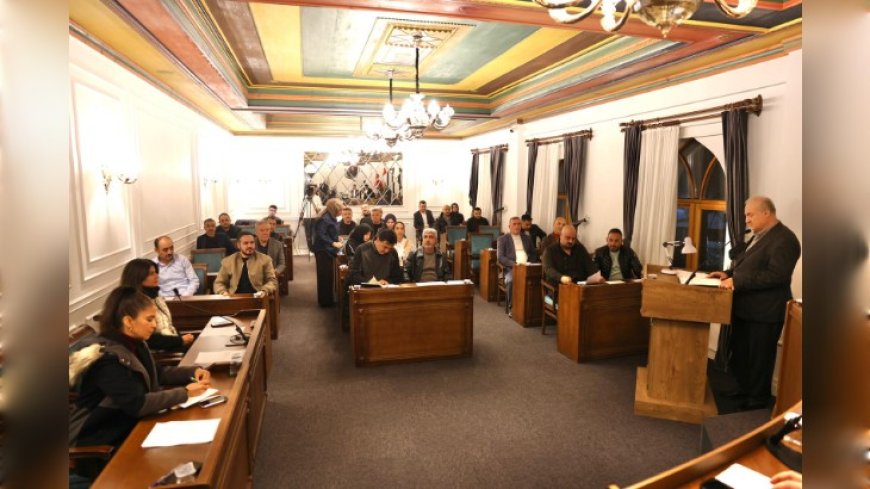 BELEDİYE MECLİS KARARLARI AÇIKLANDI